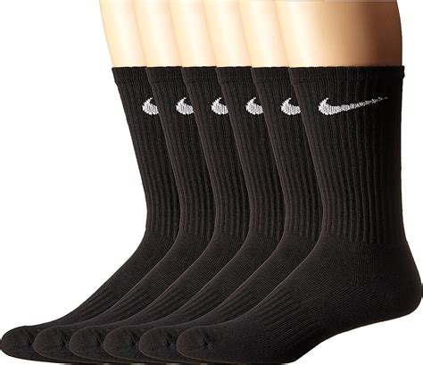 black nike men's socks